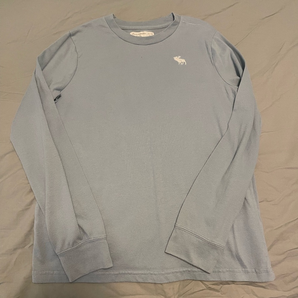Abercrombie Kids Blue Long Sleeve Tee